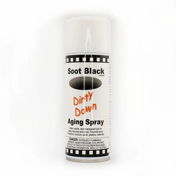 Dirty Down Soot Black Ageing Spray | Cosplay Supplies