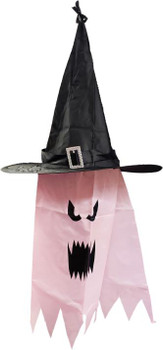 2 Pack of Taffeta Ghost Lanterns | Halloween Decor