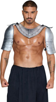 Mens Shoulder Guards and Chest Armor Kit | Props and Play Weapons