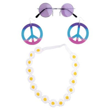Hippie Jewelry Accessory Kit | Costume Accessories and Kits