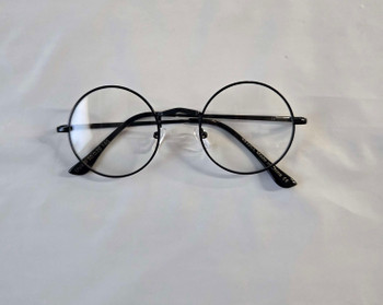 60s Black Round Wire Framed Glasses | Glasses and Sunglasses