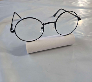 60s Black Round Wire Framed Glasses | Glasses and Sunglasses