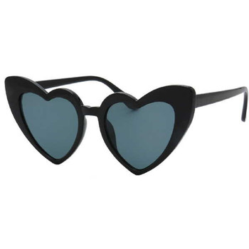 Heart Shaped Sunglasses Black | Glasses and Sunglasses