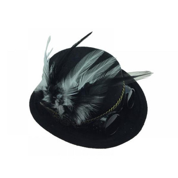 Mini Black Steampunk Hat | Hats and Headpieces