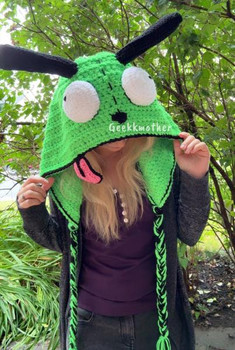 Crochet Gir Hood | Geekkmother Crochet Creations