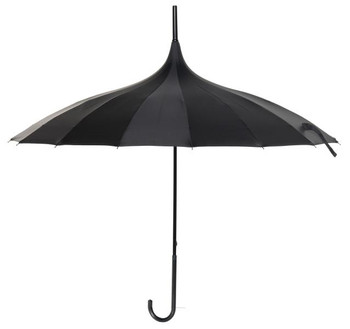 Pagoda Umbrella Black  | Costume Accessories and Kits