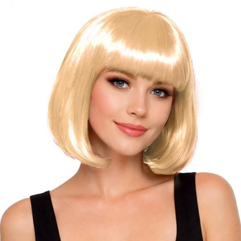 Short Rounded Bob Wig Blonde | Wigs & Hairpieces