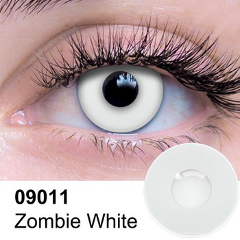 Zombie White | Costume Contacts | Loox Contact Lenses