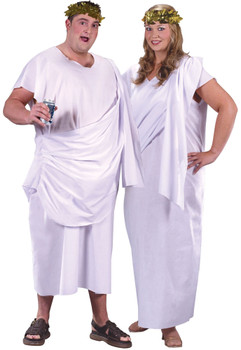 Greek Roman Toga Plus Size Costume | Mens Costumes