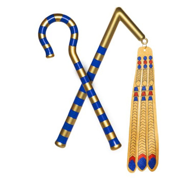 Egyptian Crook and Flail | Props and Play Weapons