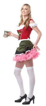 Bavarian Bar Maid Wench Hallowen Costume Side
