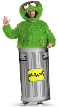 Oscar The Grouch Seame Street Costume