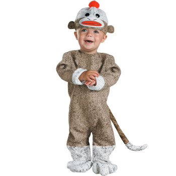 Toddler's Sock Monkey Costume