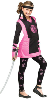 Children's Dragon Ninja Girl Costume