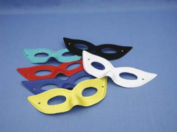 Libellula Black Costume Superhero Mask