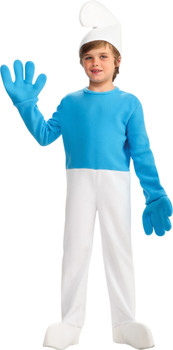 Children's Blue Smurf Halloween Costume