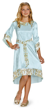 Children's Aurora Blue Dress Maleficent Movie Costume