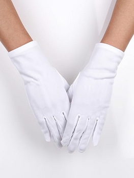 Short White Theatrical Gloves | Gloves | Accessories