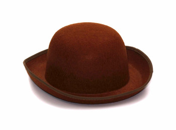 Brown Steampunk Derby Hat