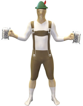 Unisex Adult Lederhosen Oktoberfest Morphsuit