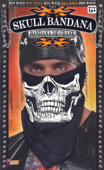 Skull Face Bandanna