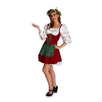 Miss Santa Traditional Costume | Christmas | Womens Costumes
