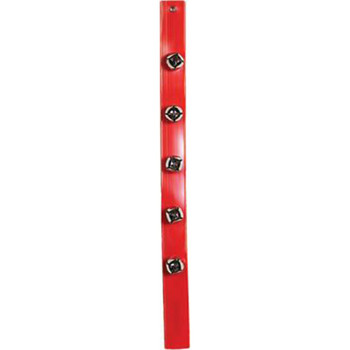 Long Red Santa Bell Strap