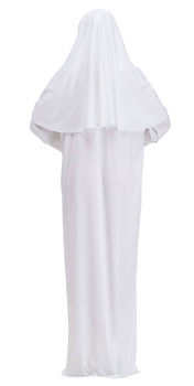 Scary Mary White Nun Costume Back
