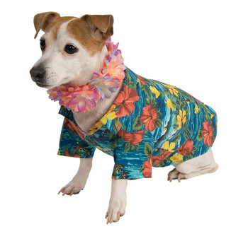 Hawaiian Luau Pet Shirt Costume