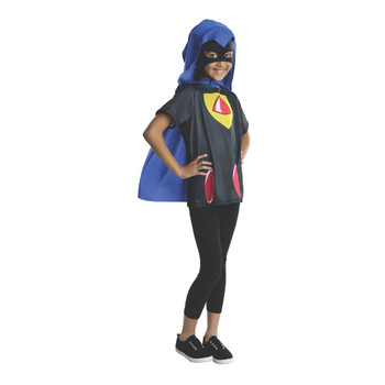 DC Teen Titans Go Raven Costume Top Kit | DC | Childrens Costumes