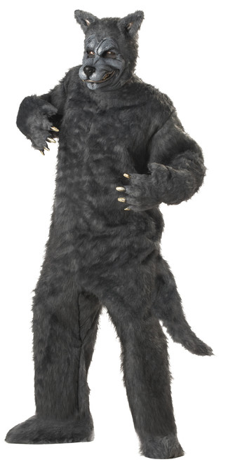 Adult Big Bad Wolf Mascot Costume