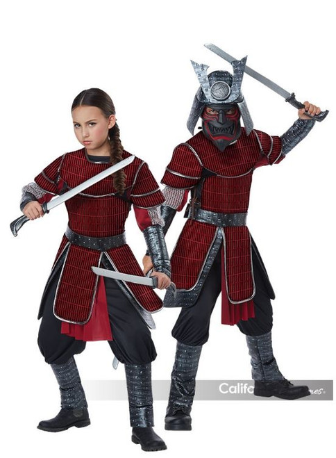 Kids Deluxe Samurai Ninja Shinobi Costume