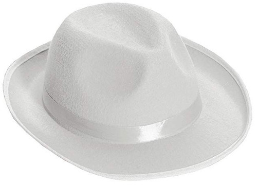 Deluxe White Fedora