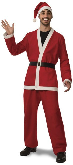 Promo Flannel Santa Suit XXXL Size