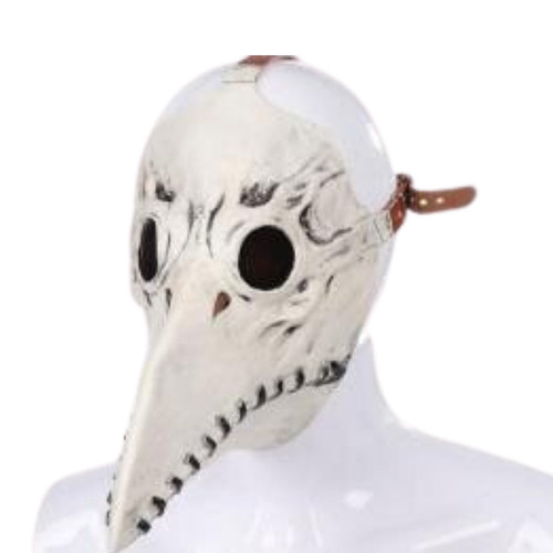 White Plague Doctor Latex Mask | Renaissance Physician | Masks