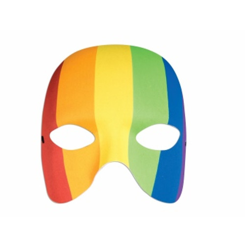 Rainbow Half Mask | Pride | Masquerade Masks