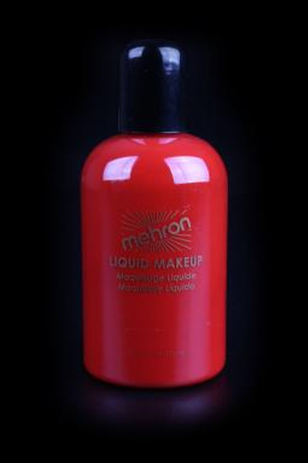 Red Liquid Makeup 4.5 oz | Mehron Professional Makeup | Makeup