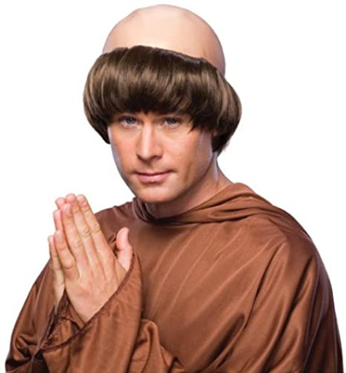 Clearance Monk Brown Wig