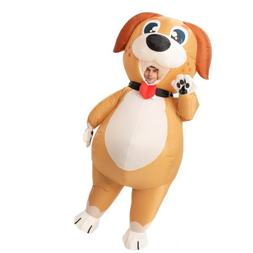 Puppy Dog Inflatable Costume Adult Gender Neutral Costumes