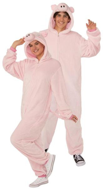 Pig Comfy-Wear Onesie | Animals & Insects | Adult Costumes