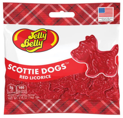 Scottie Dogs Red Licorice 77G