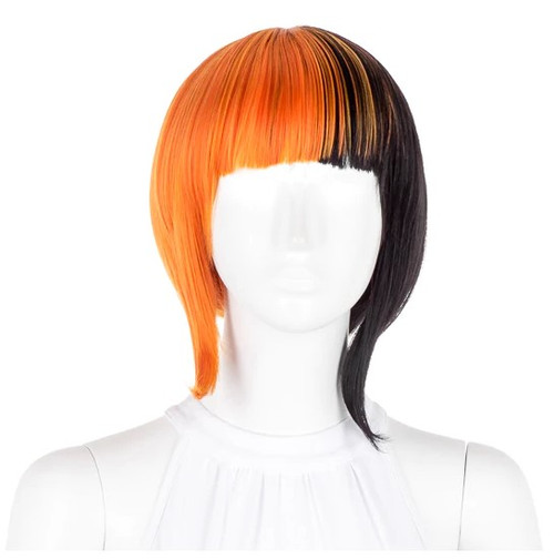 Katinka Orange/Black | Heat Styleable Anime Wig | Arda Wigs