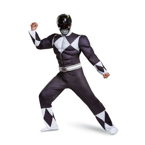 Black Ranger Costume Classic | Power Rangers | Mens Costumes