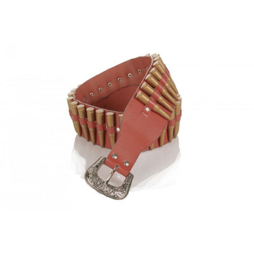Western Bullet Belt Brown With Plastic Bullets