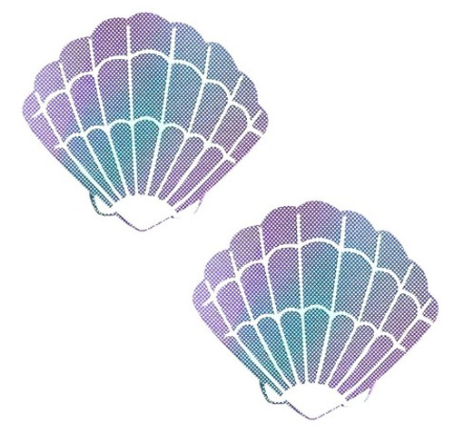 Lilac Mermaid Shell | Festival and Entertainment | Nipple Pasties