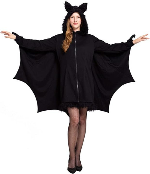 Bat Costume Hoodie | Animals and Halloween | Womens Costumes