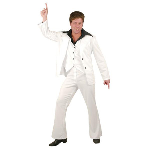 Disco Fever White Suit | 70s | Mens Costumes