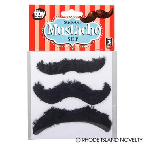 Mustache 3 Piece Set | Novelty | Facial Hair