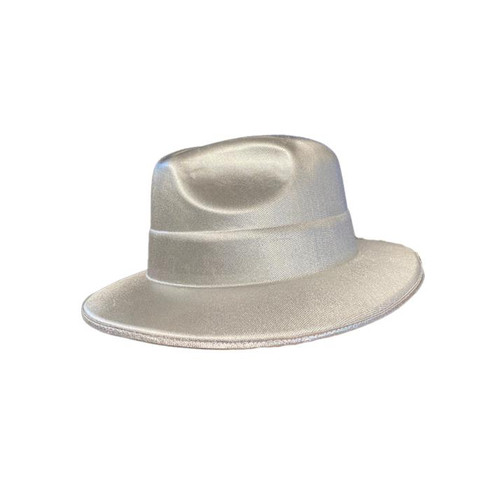 Silver Fedora | Disco | Hats & Headpieces