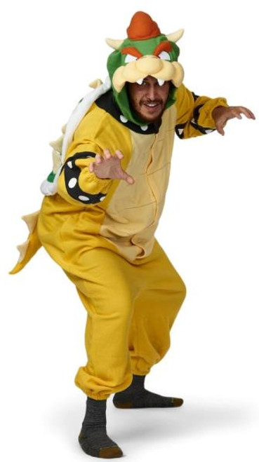 Bowser Onesie | Super Mario Kigurumi Regular Fit | Adult Costumes